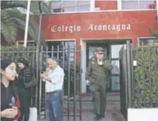  ?? |AGENCIAUNO ?? El colegio donde trabaja la profesora