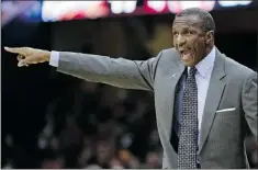  ?? — THE ASSOCIATED PRESS FILES ?? Toronto Raptors coach Dwane Casey’s contract expires at the end of the season.