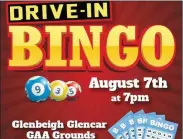  ??  ?? Glenbeigh Glencar GAA club will hold drive-in bingo to raise funds to develop their juvenile grounds.