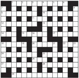  ??  ?? PRIZES of £20 will be awarded to the senders of the first three correct solutions checked. Solutions to: Daily Mail Prize Crossword No. 15,558, PO BOX 3451, Norwich, NR7 7NR. Entries may be submitted by second-class post. Envelopes must be postmarked...