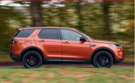  ??  ?? LAND ROVER DISCOVERY SPORT
Discovery Sport is far from noisy or harsh, but it can’t match the Q7 for re nement