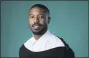  ?? PHOTO BY CHRIS PIZZELLO/INVISION/ AP, FILE ?? In this 2019 photo, actor and producer Michael B. Jordan poses for a portrait during the 2019 Television Critics Associatio­n Summer Press Tour in Beverly Hills, Calif.