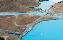  ?? PHOTO: JOHN BISSET/FAIRFAX NZ ?? An aerial view of High Country Salmon, on State Highway 1 south of Twizel, where 6000 undersized fish were released on Friday.