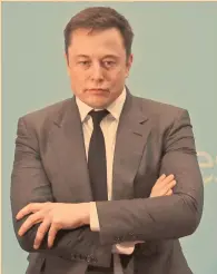  ?? FOTO: REUTERS ?? Elon Musk acordó con la SEC dejar de ser presidente de Tesla.