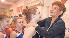  ?? 2012 PHOTO BY DAVE EINSEL, USA TODAY SPORTS ?? Martha Karolyi, right, was the U.S. women’s gymnastics national team coordinato­r from 2001 to 2016.