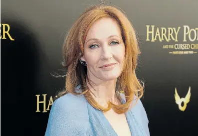  ?? Picture: GETTY IMAGES ?? STORYTIME EXTENSION: JK Rowling announced this week she will be releasing a new children’s story, in serialised form, for free over the Internet during the lockdown period.