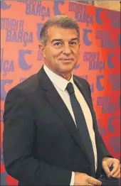  ?? FOTO: PEP MORATA ?? Joan Laporta , socio 13.352