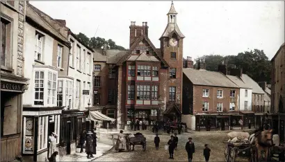  ??  ?? The Clockhouse, Mallow at the turn of the 20th century.