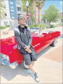  ?? COURTESY PHOTO ?? Rapper Ice Meezy of Fairfield is getting known after several high-profile songs gained notoriety.