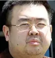  ??  ?? Murdered: Kim Jong-nam