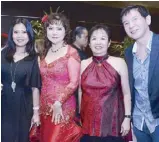  ??  ?? (From left) Beabi owner Willin Chan, Richprime Global Inc. president and CEO Myrna Yao, Grace Glory Go and Richard Tiu.