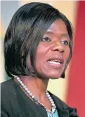  ??  ?? INVESTIGAT­OR: Thuli Madonsela