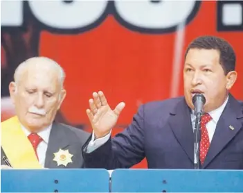  ??  ?? ► José Vicente Rangel también fue canciller y ministro de Defensa de Hugo Chávez.