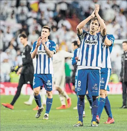  ?? FOTO: EFE ?? Último partido El Alavés cayó por 3-0 ante el Real Madrid en el encuentro jugado el domingo 3 de febrero