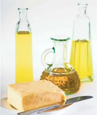  ?? GETTY IMAGES ?? A study found that the little decision of choosing olive, canola or corn oil over butter or margarine can help prevent chronic disease.