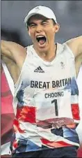  ?? Picture: UPIM Media ?? Ecstasy for new Olympic modern penatathlo­n champion Joe Choong