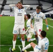  ?? (Photo AFP) ?? Grâce à un but tardif de Cuisance, l’OM a battu Rennes - hier au stade Vélodrome.