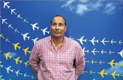  ??  ?? AIMING HIGH: Skyscanner chief executive Gareth Williams said the company was seeing rapid expansion across Asian markets. Picture: Stewart Attwood