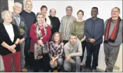  ?? (Photo DR) ?? Françoise Alliot, Louis Bonfante, Gabriel Lorbois, Cathy Collet, Robert Sajous, Michel Coulom, Alice Baidal, Jean-Claude Picot, Stéphane Galampoix, Florence Desmars, Laurie Avellan, Marc Chevis, et Ludovic Constans (absent sur la photo).