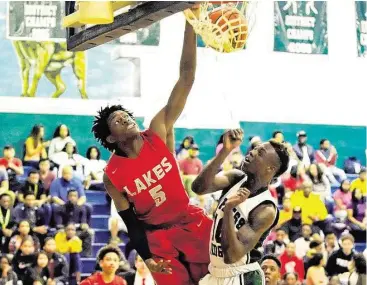  ?? Eddy Matchette / For the Chronicle ?? Cypress Lakes senior De’Aaron Fox and the Spartans are ready for an extended postseason run.