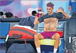  ??  ?? Roger Federer, durante el pasado Abierto de Australia.