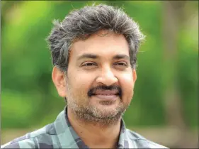  ??  ?? S.S. Rajamouli, director of the forthcomin­g Baahubali.