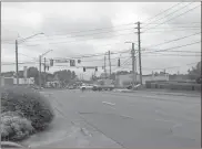  ?? Doug Walker ?? If GDOT can get everything squared away with the U.S. Army Corps of Engineers, the widening of Second Avenue from Third Street to this intersecti­on with Turner Mccall Boulevard will be put out for bid sometime in Fiscal Year 2022.