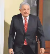  ?? ADRIÁN VÁZQUEZ ?? El Presidente, durante la mañanera de ayer, explicó su decisión