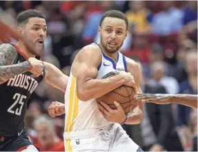  ?? TROY TAORMINA/USA TODAY SPORTS ?? Stephen Curry and the Warriors are trying to secure the No. 1 seed in the Western Conference.