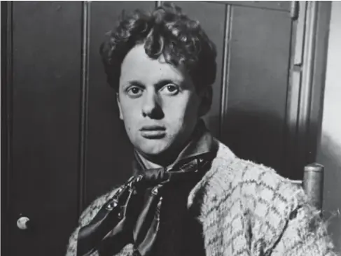  ?? (Getty) ?? Welsh poet Dylan Thomas died on this day aged 39