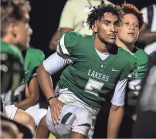  ?? RODNEY COLEMAN-ROBINSON/DETROIT FREE PRESS ?? Dillon Tatum has filled in nicely as the main back for West Bloomfield, which host Clarkston on Friday.