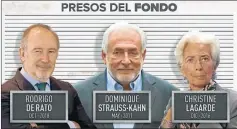  ?? CAPTURA VIDEO ?? FIGURAS. Un documental que repasa al FMI y sus “figuras”.