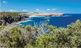  ?? Photograph: Kerin Forstmanis/Alamy Stock Photo ?? Cape Schanck on Victoria’s Mornington Peninsula, where a diver drowned on ChristmasD­ay.