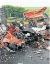 ?? Picture: IPSS Medical Rescue ?? Corrupt officials who take bribes to put improperly tested drivers on the road are said to be contributi­ng to the occurrence of accidents such as this.