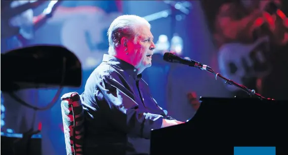  ?? MARIE-FRANCE COALLIER ?? Many fans hope Brian Wilson and his band will perform some of the Beach Boy classics when they play in Windsor on Nov. 25.