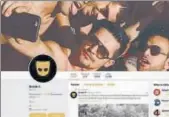  ?? VIA TWITTER ?? A screengrab of Grindr’s official Twitter page.
