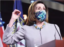  ?? Andrew Caballero-Reynolds / AFP via Getty Images ?? Speaker of the House Nancy Pelosi, Democrat of California