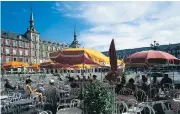  ??  ?? Plaza Mayor is one of the top puhlic gathering spots in Madrid.