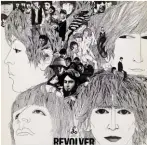  ??  ?? Dall’alto, in senso orario, le cover degli album Elvis Presley (1956); Revolver (Beatles, 1966) e Morrison Hotel (The Doors, 1970).