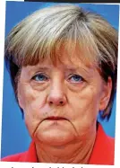  ?? ?? Apology: Angela Merkel