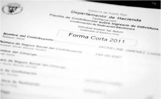  ??  ?? UNA EVALUACIÓN de las planillas de los tres candidatos a la gobernació­n reveló que estos se las arreglan para pagar menos contribuci­ones al erario.