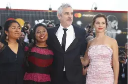  ?? ESPECIAL ?? || La cinta del mexicano Alfonso Cuarón triunfó en los premios entregados por la Broadcast Film Critics Associatio­n.