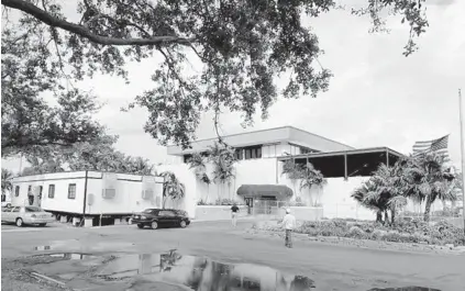  ?? SUN SENTINEL FILE ?? The last time Dania Beach upgraded its city hall was in 2007 with the addition of a second floor.