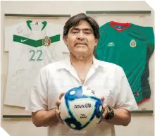  ?? FOTO: LUIS GARDUÑO / ENVIADO ?? Un cancerbero de gran calidad durante su carrera profesiona­l en Morelia, Cruz Azul, Tigres, entre otros.