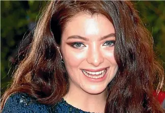  ??  ?? Singer Lorde who hails from Auckland’s North Shore has made a sizeable donation to a Upper Hutt children’s charity.