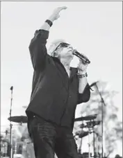  ??  ?? ERIC BURDON adds a gruff, soulful touch of the mid-1960s British Invasion to the festival on Sunday.