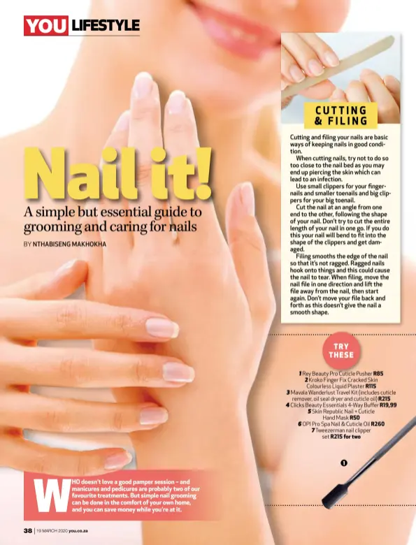Your guide to tiptop nails - PressReader