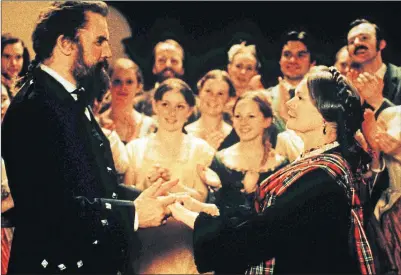  ?? ?? Billy Connolly as John Brown and Judi Dench as Queen Victoria in Mrs Brown, 1997