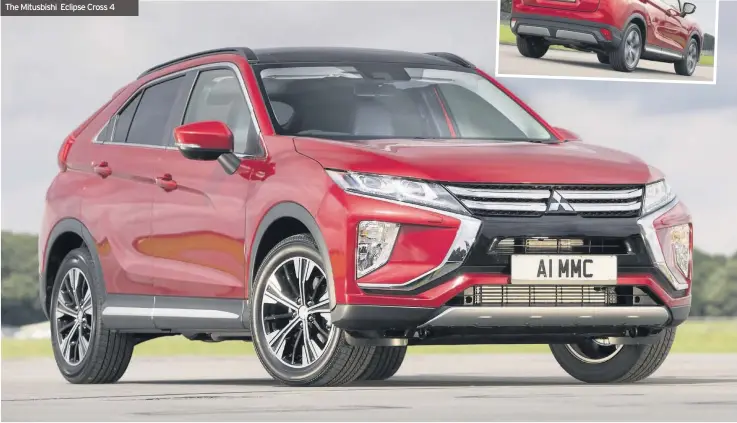  ??  ?? The Mitusbishi Eclipse Cross 4