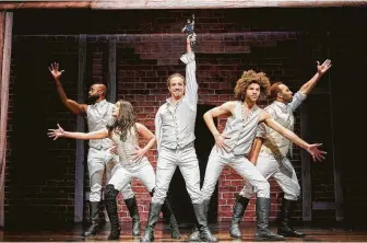  ?? Roger Mastroiann­i ?? “Spamilton” displays humor that knows its audience — musical-theater geeks.